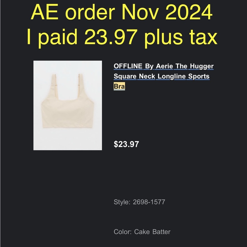 💪🥇 Bundle of 2 Items: AE The Hugger Sports Bra & Pink Exercise Top 🏋️🏃‍♀️ - Picture 13 of 13